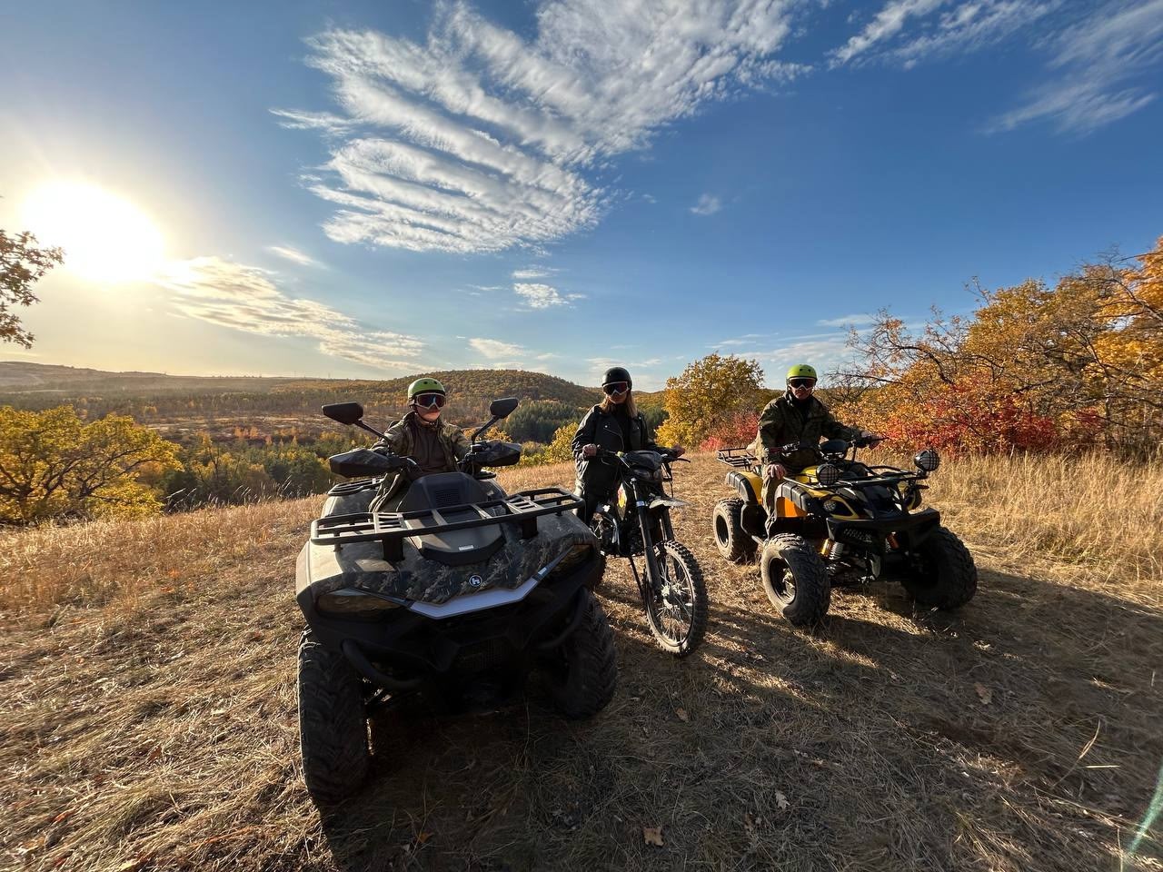 Экстрим на квадроциклах