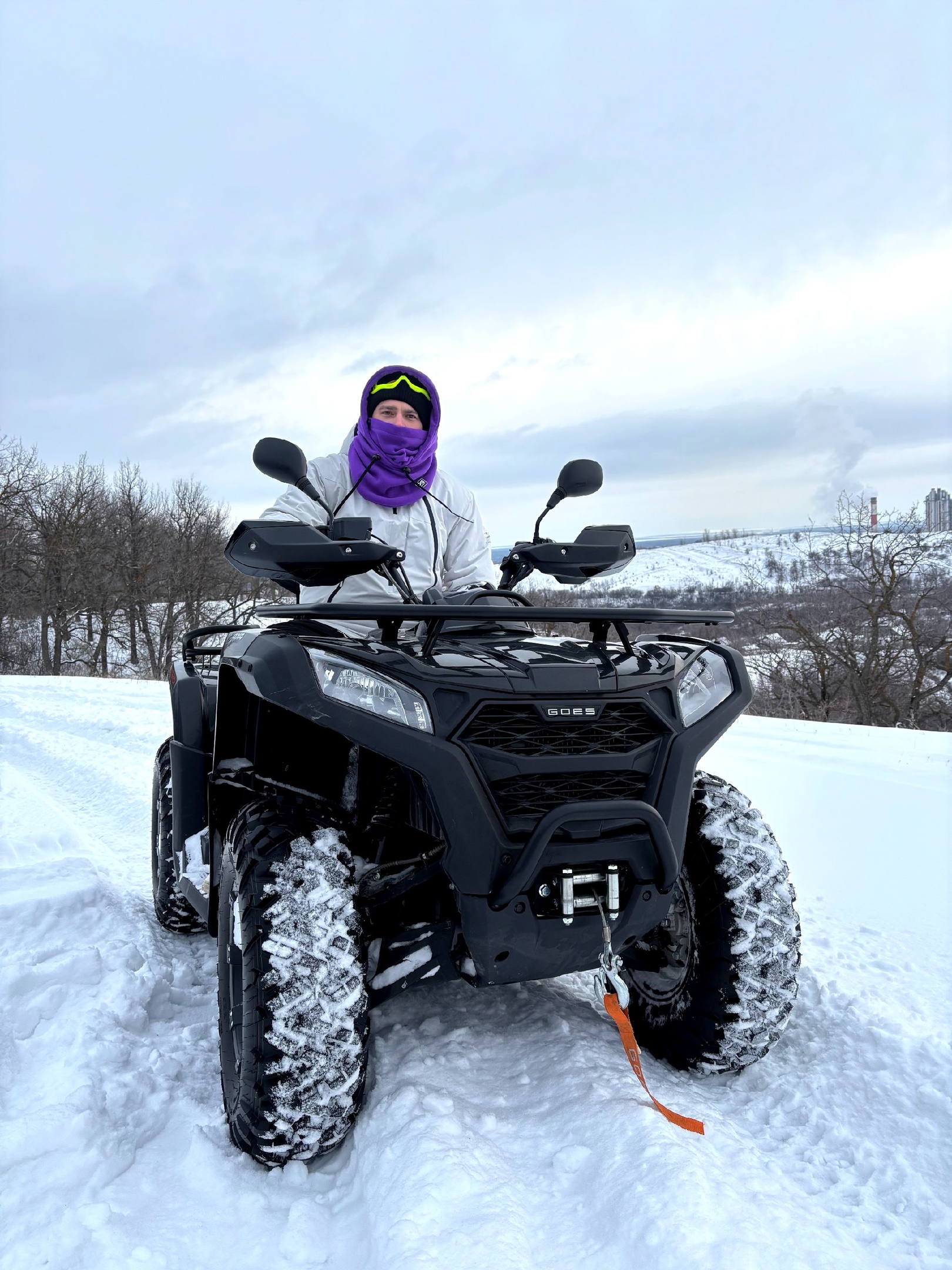 Закат на Вольских горах